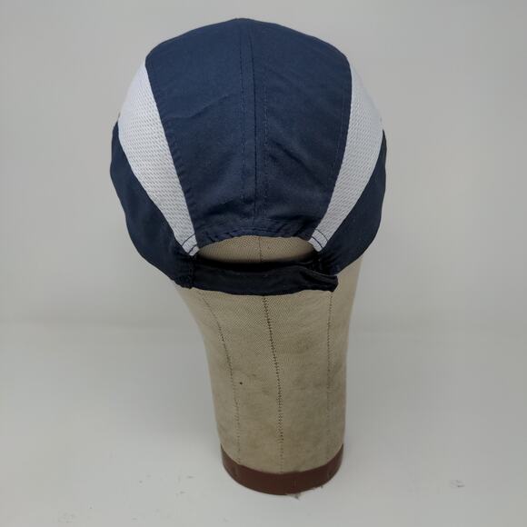 Indy 500 Festival Mini Marathon Strapback Hat Blue Embroidered Logo - Picture 7 of 10